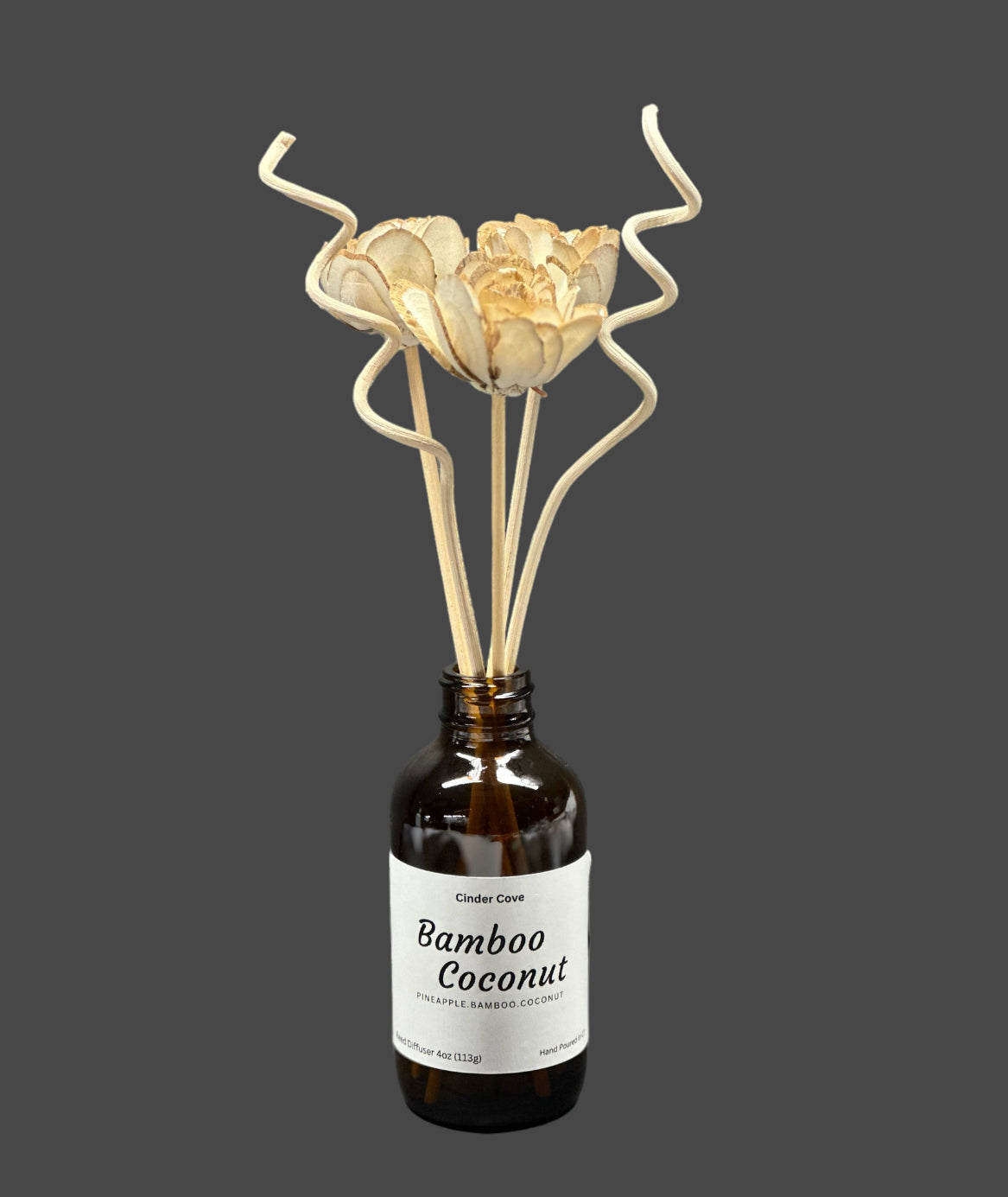 Bamboo Coconut Flower Reed Diffuser