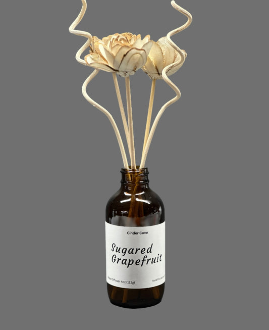 Sugared Grapefruit Flower Reed Diffuser