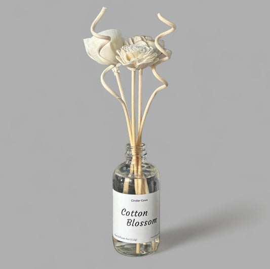 Cotton Blossom Flower Reed Diffuser