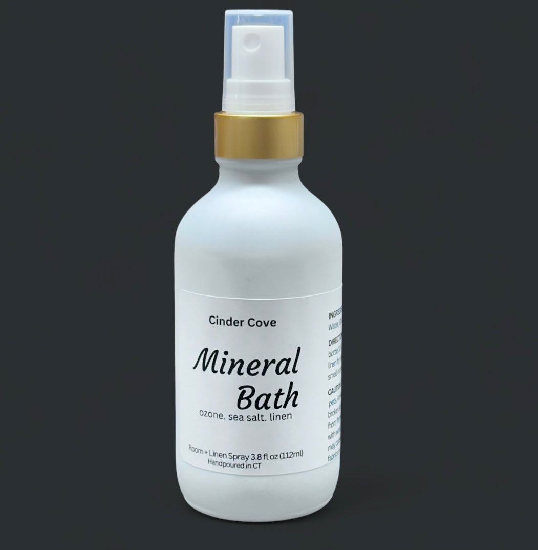 Mineral Bath Room + Linen spray