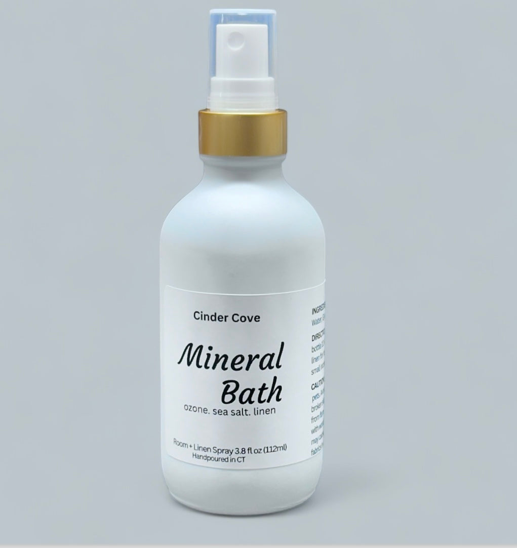 Mineral Bath Room + Linen spray