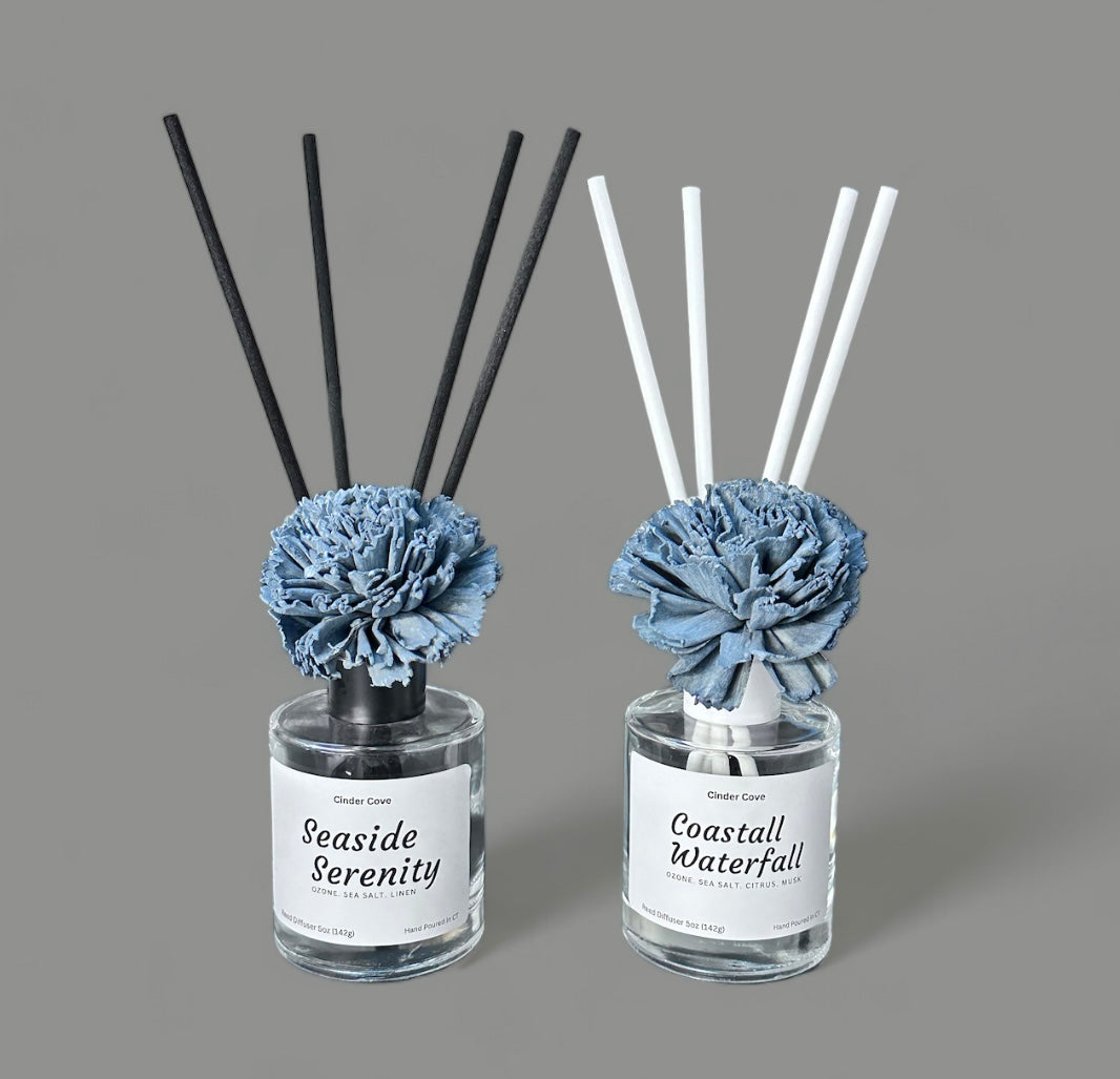 Coastal Ozonic Flower Reed Diffuser