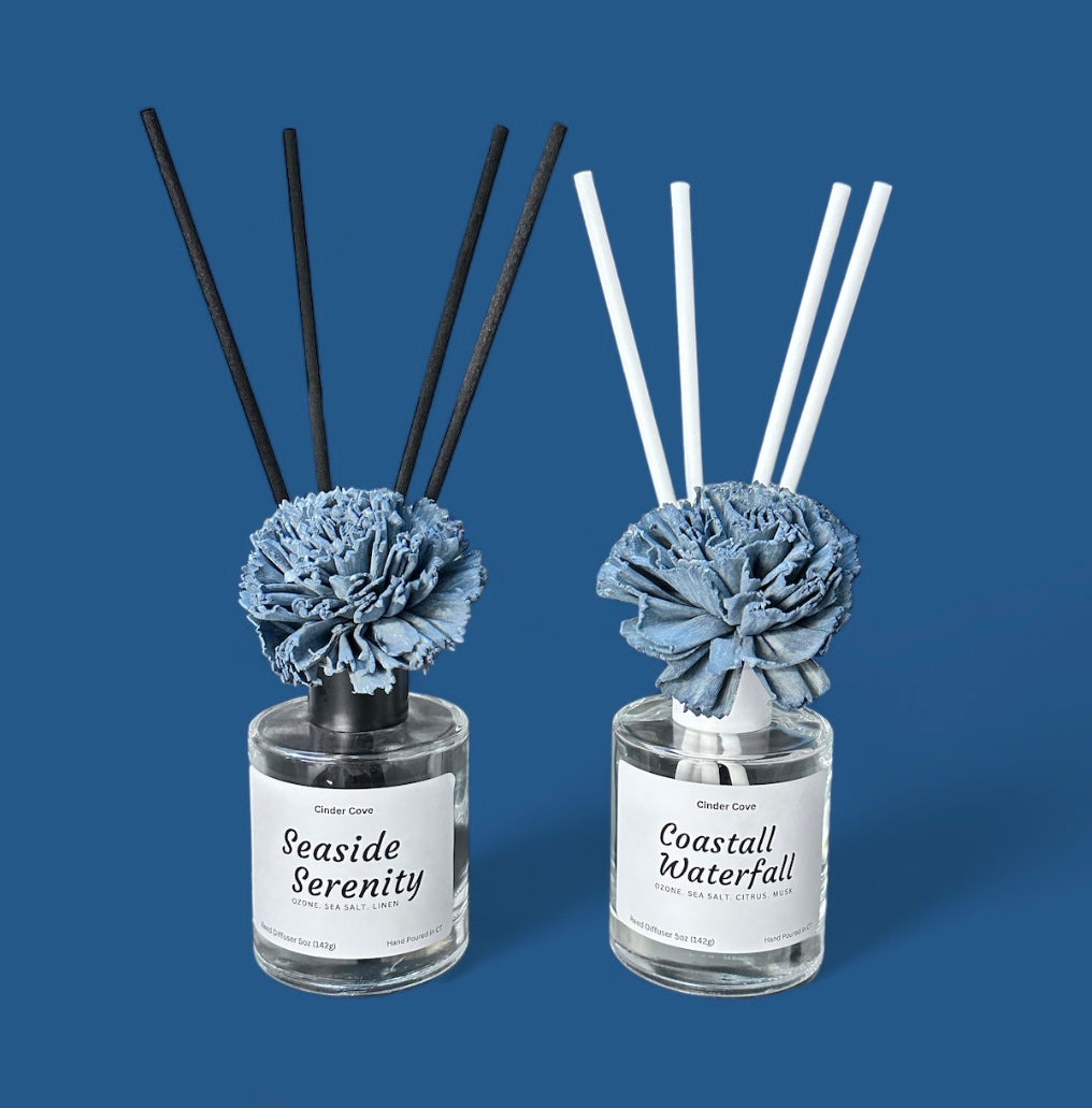 Coastal Ozonic Flower Reed Diffuser