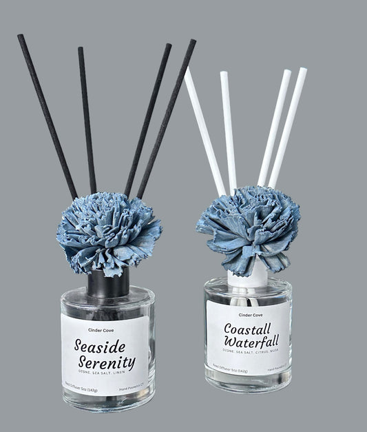 Coastal Ozonic Flower Reed Diffuser