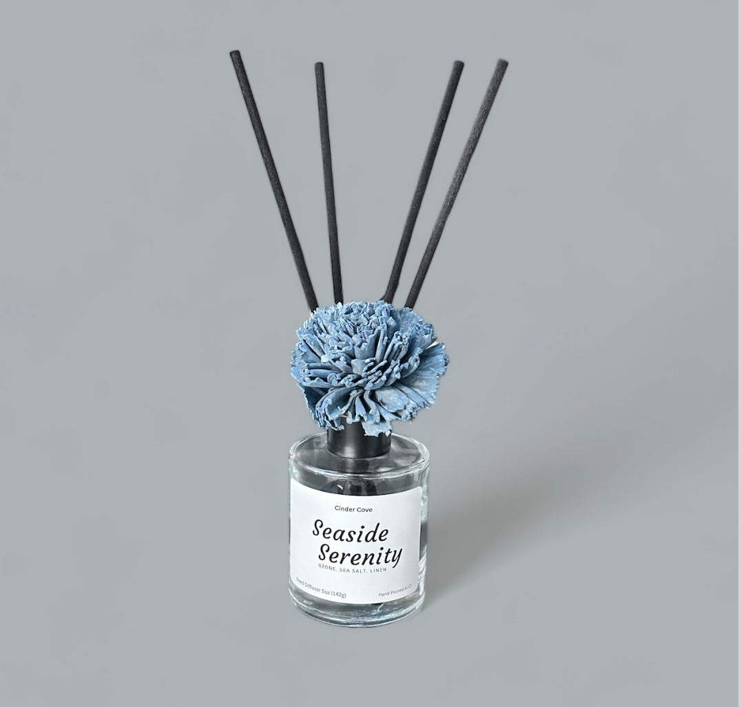 Coastal Ozonic Flower Reed Diffuser