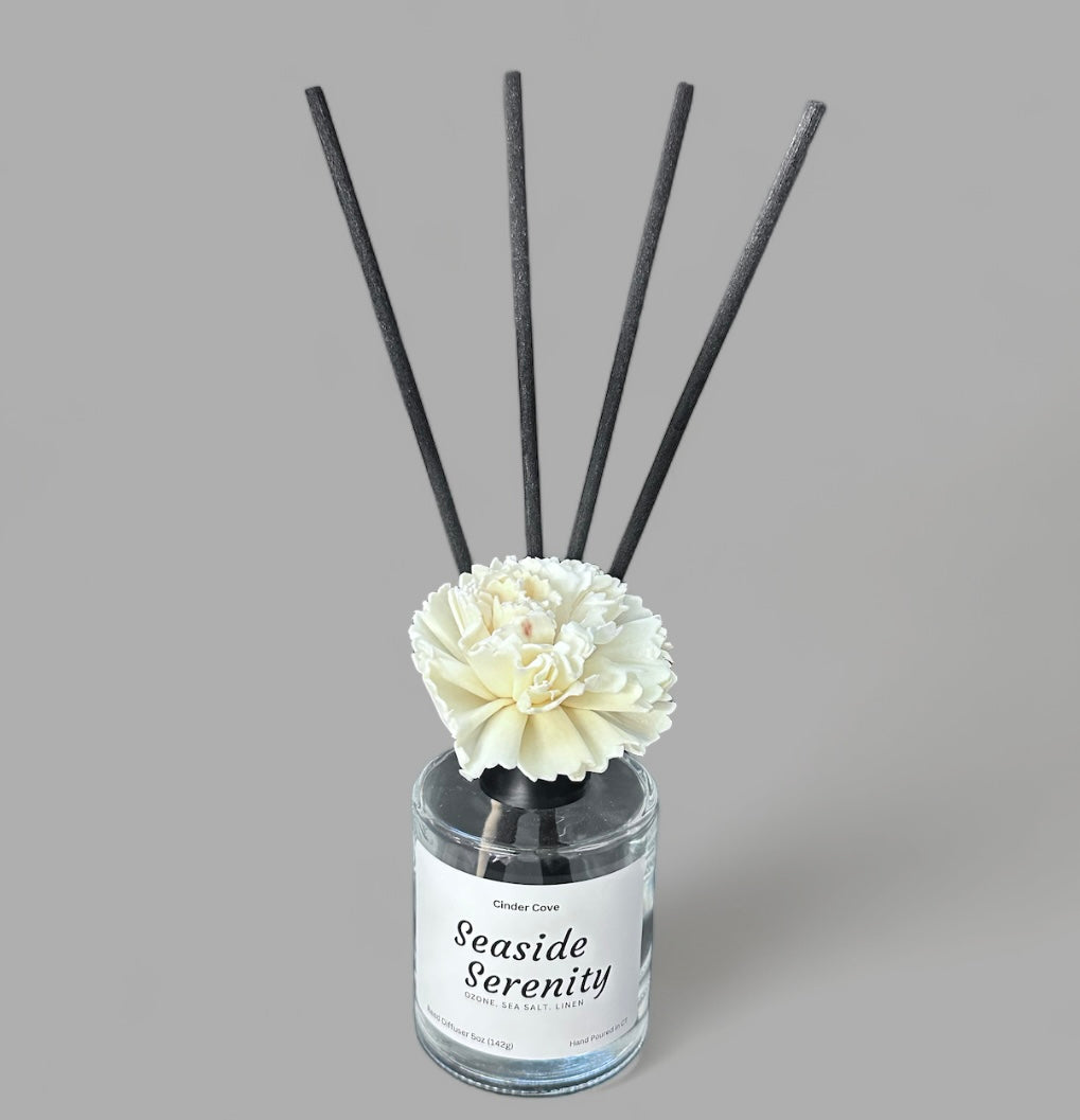 Coastal Ozonic Flower Reed Diffuser