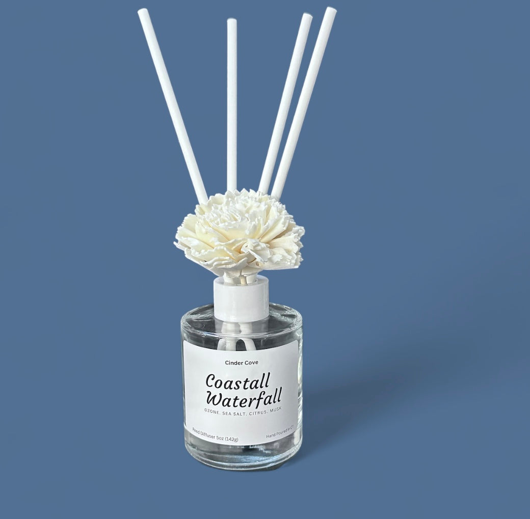 Coastal Ozonic Flower Reed Diffuser