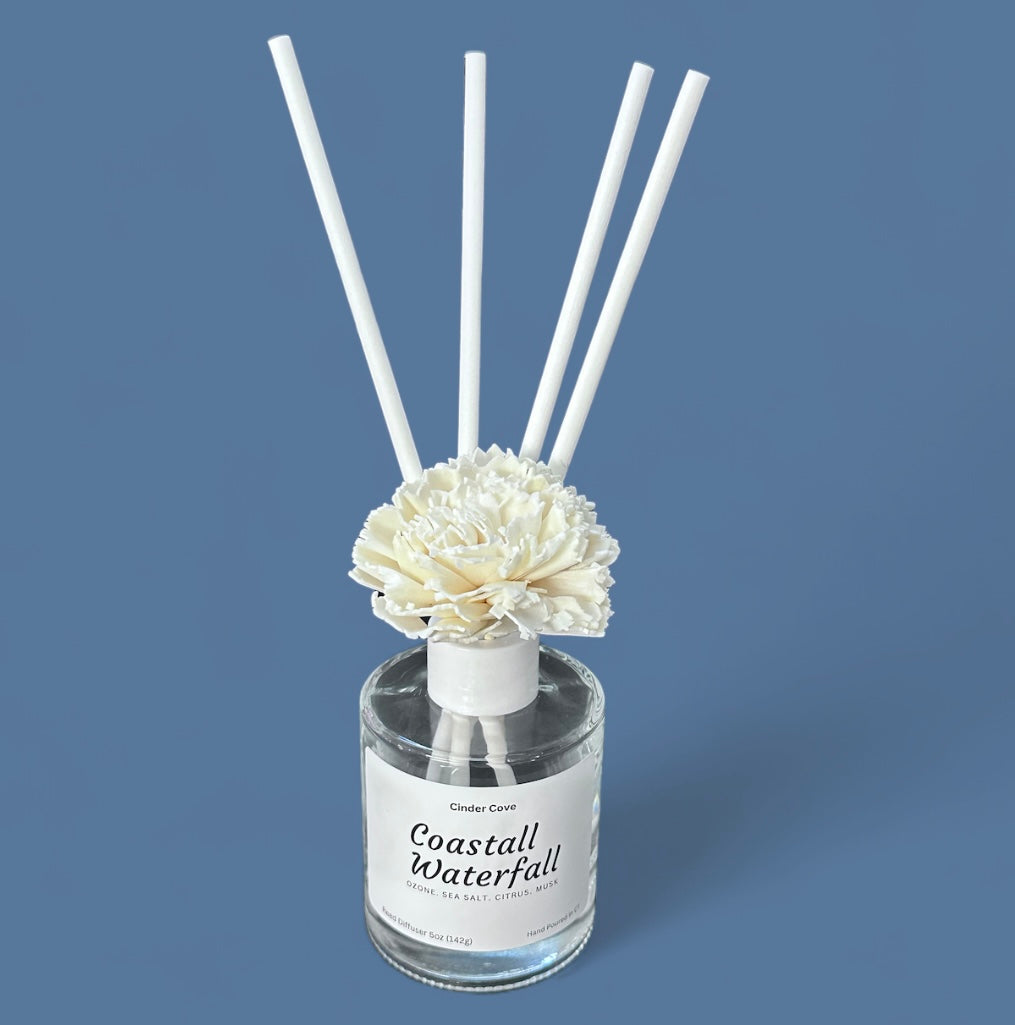 Coastal Ozonic Flower Reed Diffuser