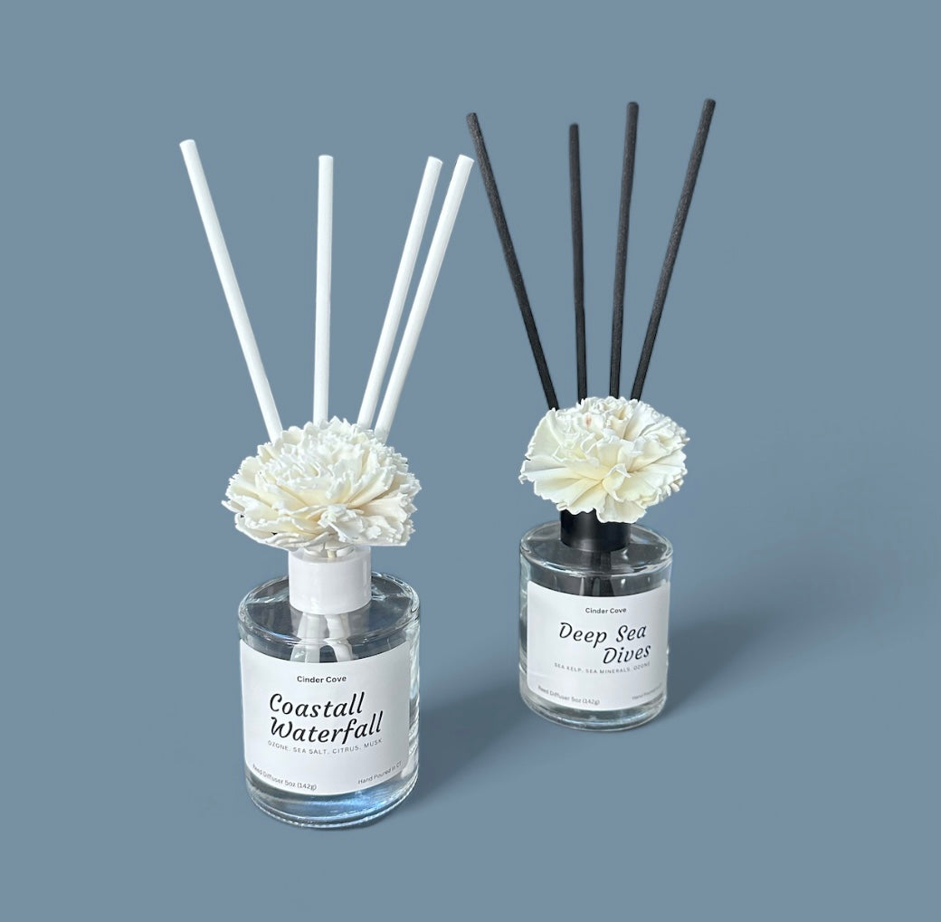 Coastal Ozonic Flower Reed Diffuser