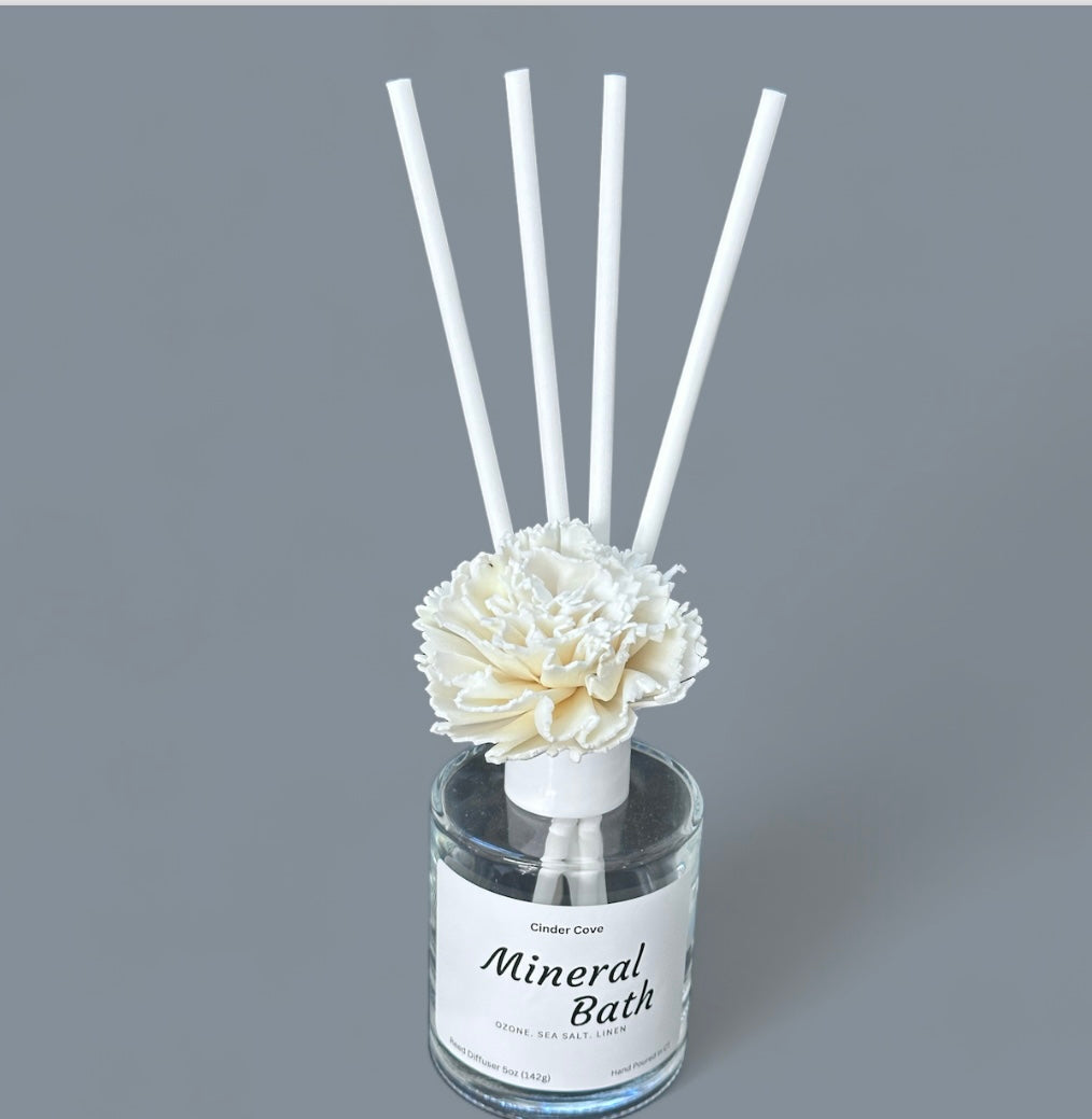 Mineral Bath Flower Reed Diffuser