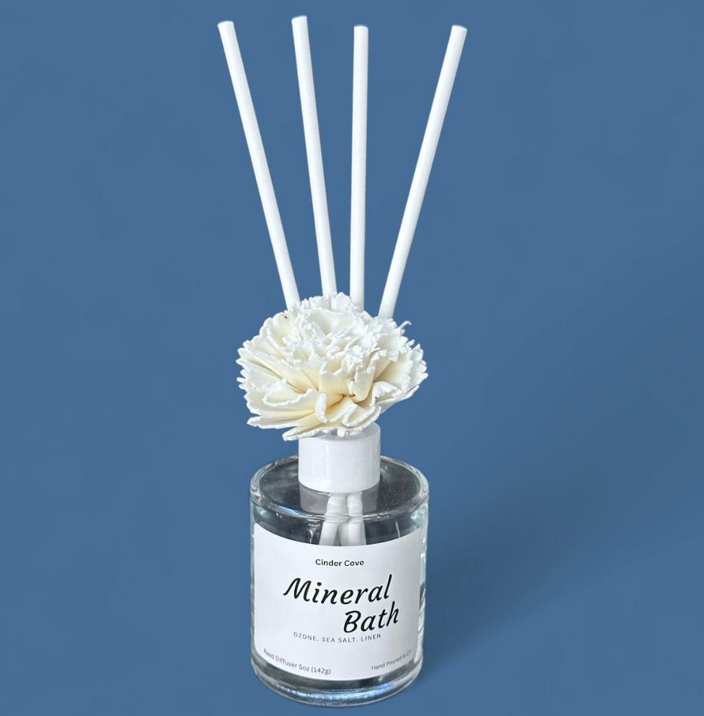 Mineral Bath Flower Reed Diffuser