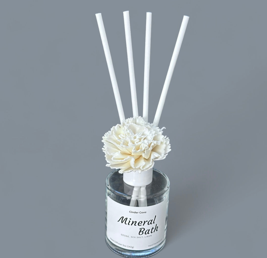 Mineral Bath Flower Reed Diffuser