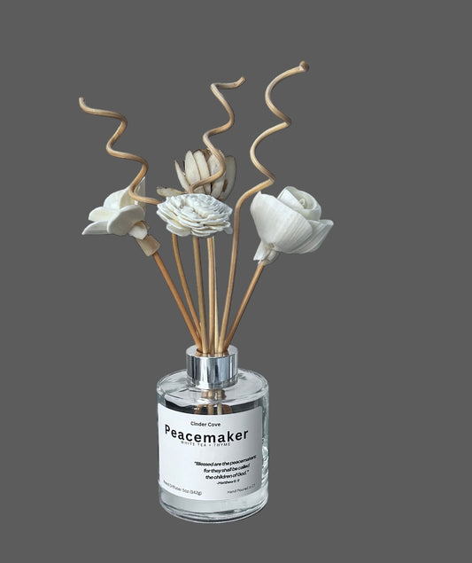 Peacemaker Reed Diffuser With Flowers