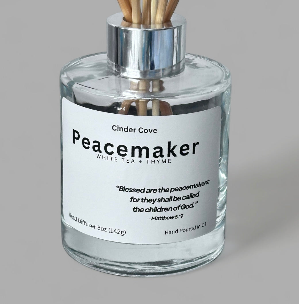 Peacemaker Reed Diffuser With Flowers